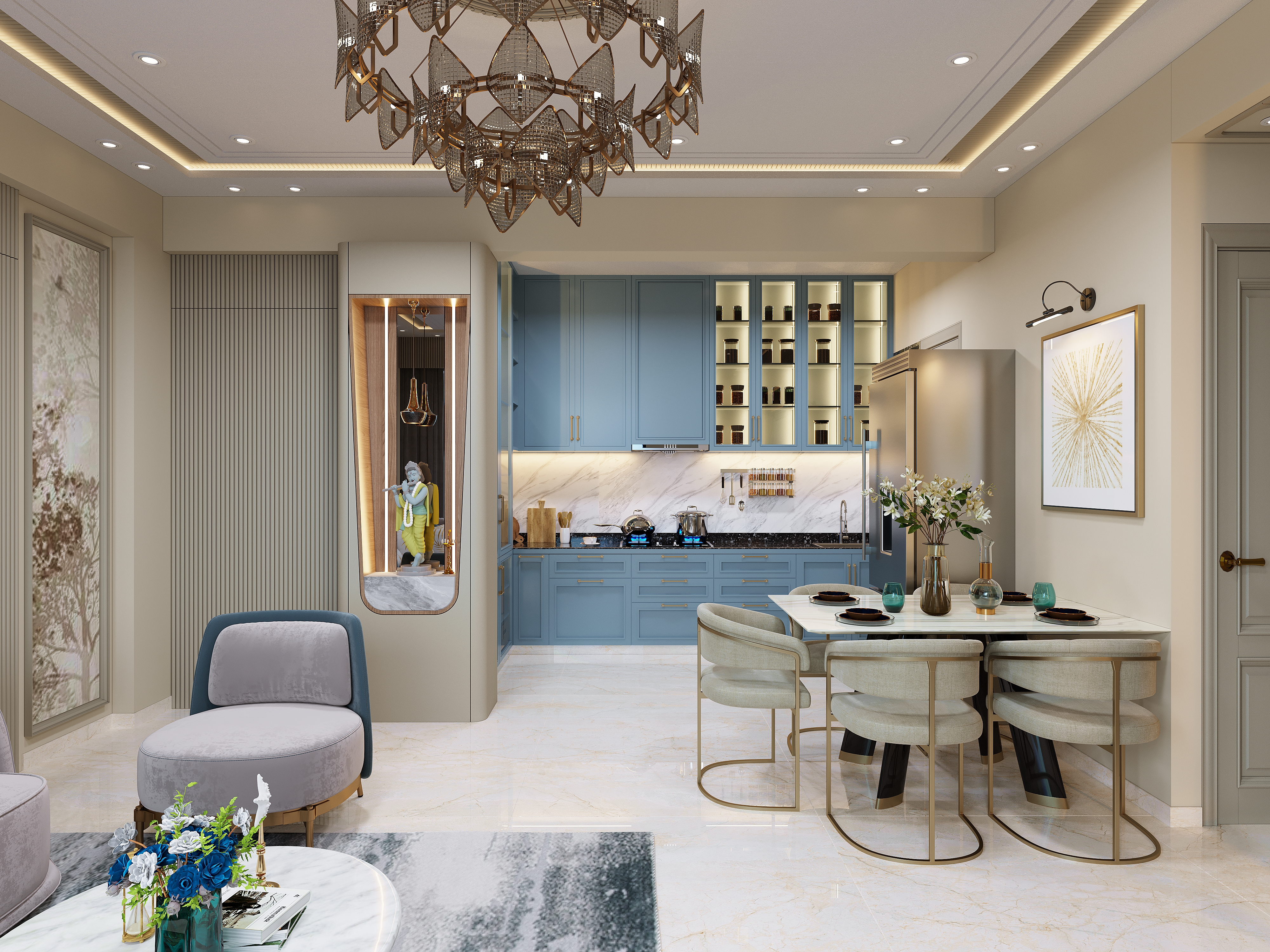 LIVING ROOM VIEW - 6